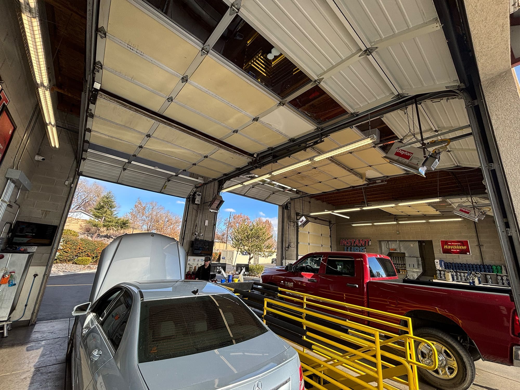 oil changes in sparks being done